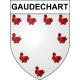 Gaudechart 60 ville sticker blason écusson autocollant adhésif