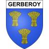 Gerberoy Sticker wappen, gelsenkirchen, augsburg, klebender aufkleber