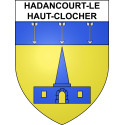 Stickers coat of arms Hadancourt-le-Haut-Clocher adhesive sticker