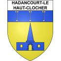Hadancourt-le-Haut-Clocher 60 ville sticker blason écusson autocollant adhésif