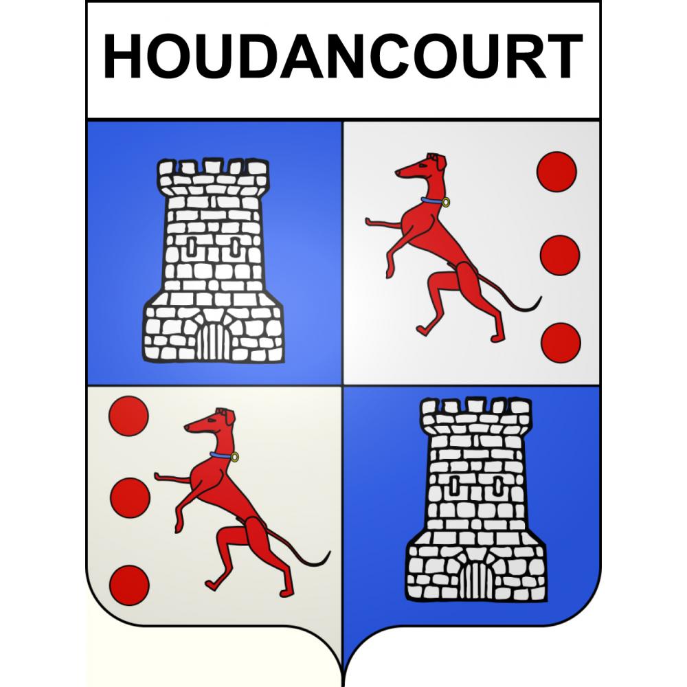 Adesivi stemma Houdancourt adesivo