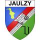 Jaulzy 60 ville sticker blason écusson autocollant adhésif