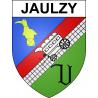 Jaulzy 60 ville sticker blason écusson autocollant adhésif