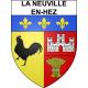 La Neuville-en-Hez Sticker wappen, gelsenkirchen, augsburg, klebender aufkleber