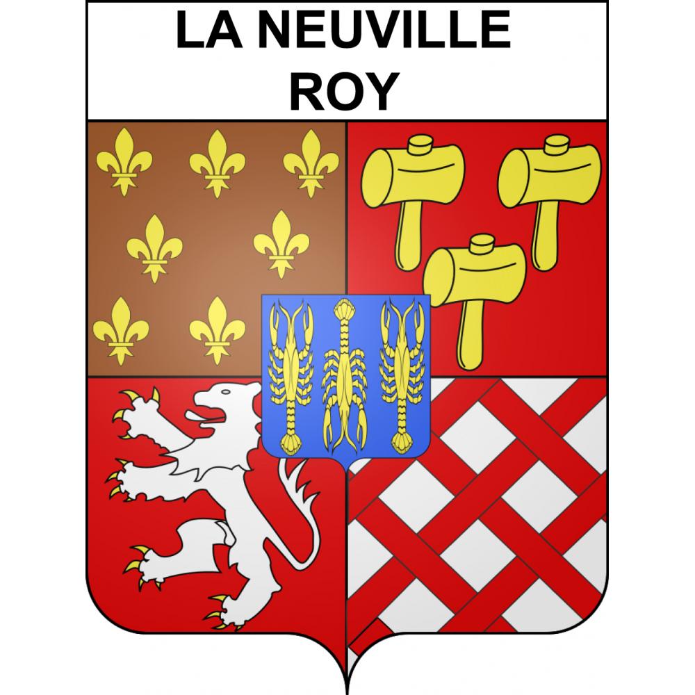 Adesivi stemma La Neuville-Roy adesivo