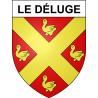 Stickers coat of arms Le Déluge adhesive sticker