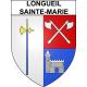Longueil-Sainte-Marie 60 ville sticker blason écusson autocollant adhésif
