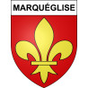 Pegatinas escudo de armas de Marquéglise adhesivo de la etiqueta engomada
