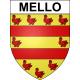 Stickers coat of arms Mello adhesive sticker
