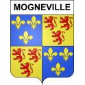 Mogneville 60 ville sticker blason écusson autocollant adhésif
