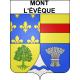 Adesivi stemma Mont-l'Évêque adesivo