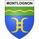 Stickers coat of arms Montlognon adhesive sticker