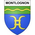 Montlognon 60 ville sticker blason écusson autocollant adhésif