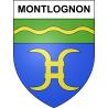 Montlognon 60 ville sticker blason écusson autocollant adhésif