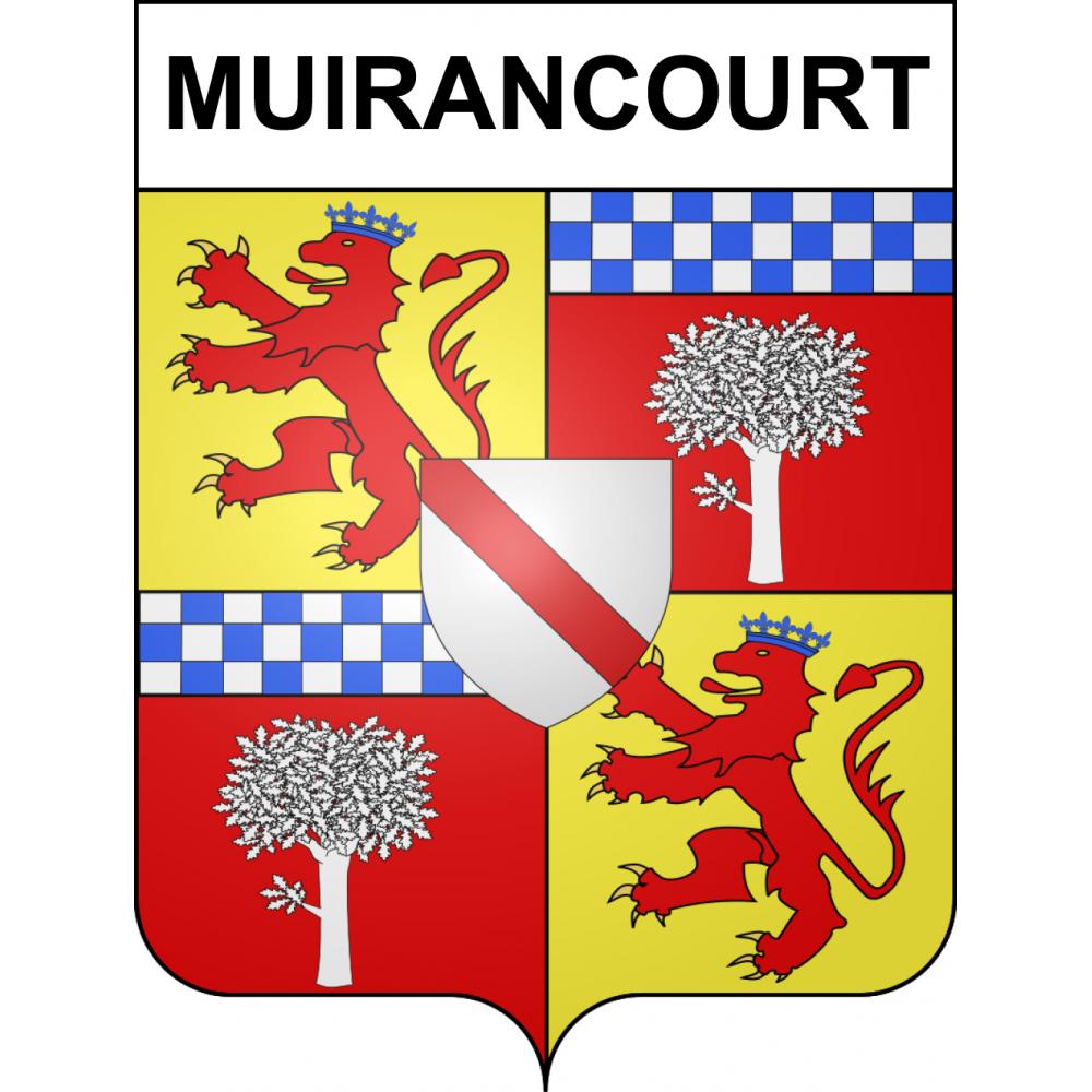 Adesivi stemma Muirancourt adesivo