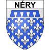 Néry 60 ville sticker blason écusson autocollant adhésif