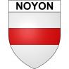 Adesivi stemma Noyon adesivo