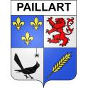 Paillart 60 ville sticker blason écusson autocollant adhésif