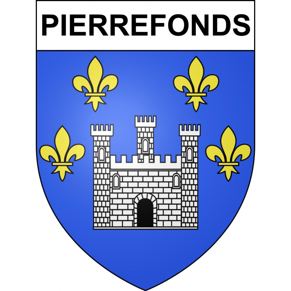 Adesivi stemma Pierrefonds adesivo