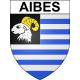 Aibes Sticker wappen, gelsenkirchen, augsburg, klebender aufkleber