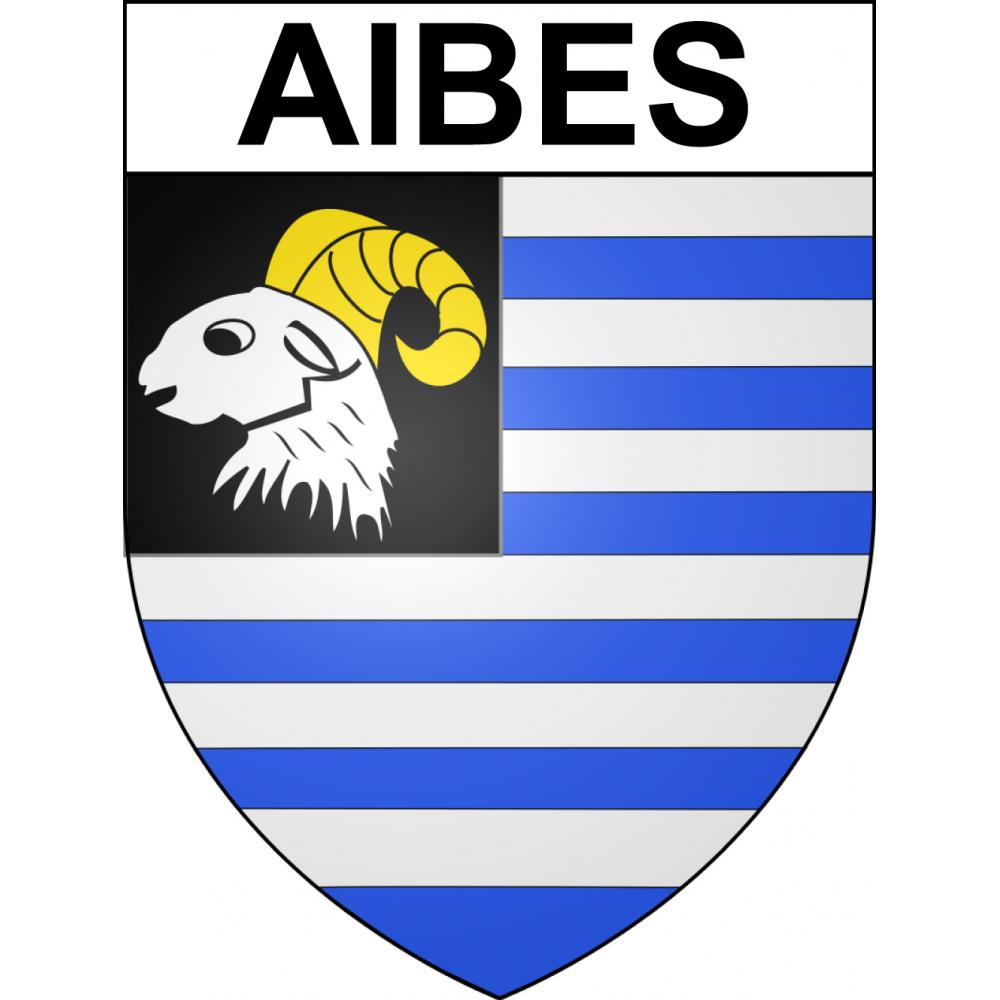 Aibes Sticker wappen, gelsenkirchen, augsburg, klebender aufkleber