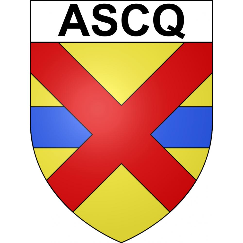 Adesivi stemma Ascq adesivo