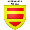 Adesivi stemma Aubencheul-au-Bac adesivo