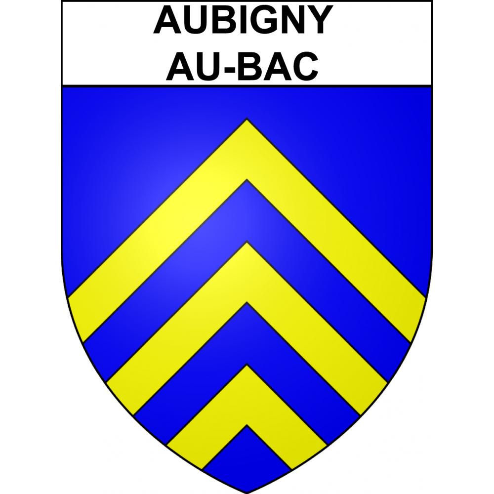 Adesivi stemma Aubigny-au-Bac adesivo