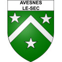 Adesivi stemma Avesnes-le-Sec adesivo
