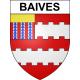 Baives Sticker wappen, gelsenkirchen, augsburg, klebender aufkleber