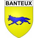 Banteux Sticker wappen, gelsenkirchen, augsburg, klebender aufkleber