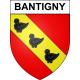 Bantigny 59 ville sticker blason écusson autocollant adhésif