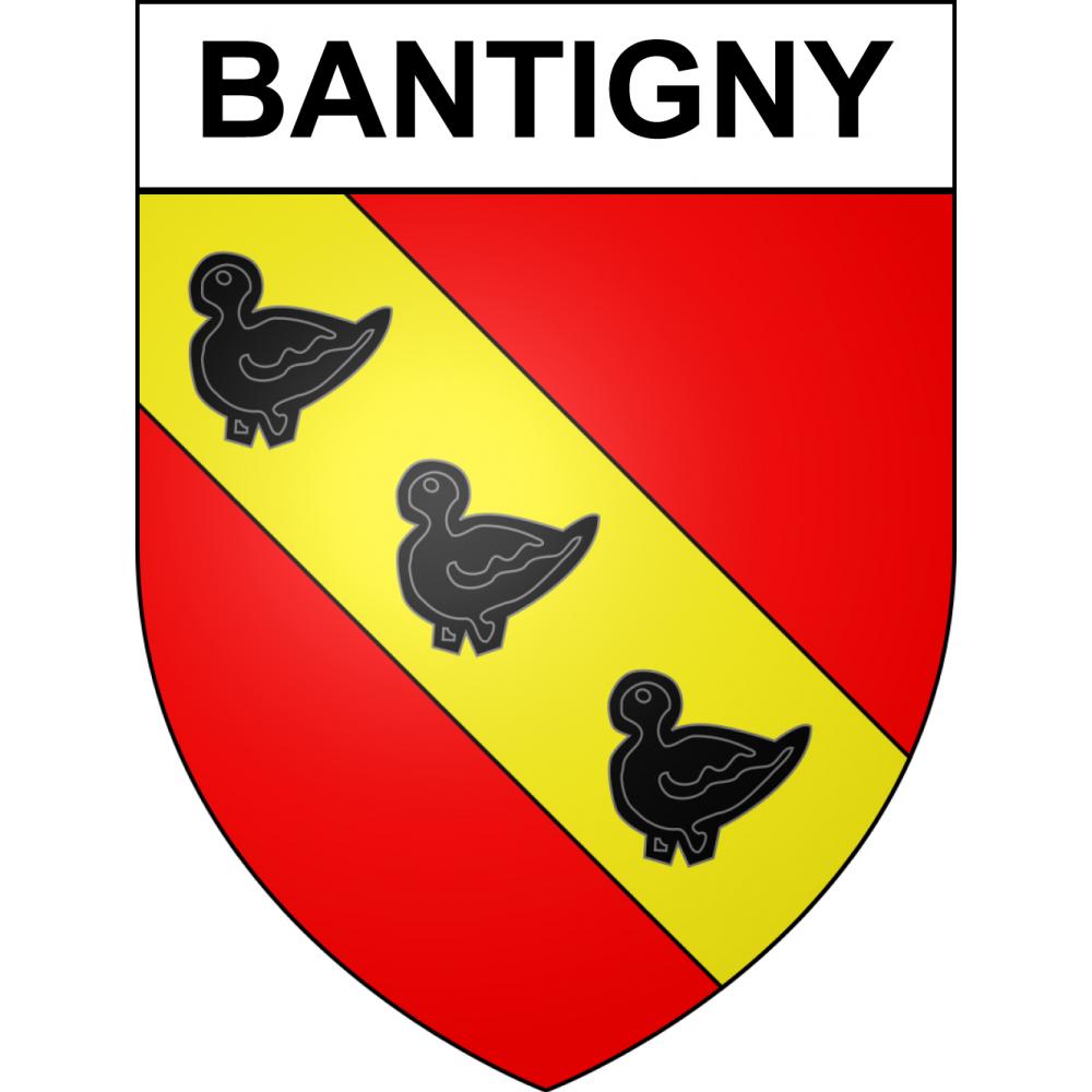 Adesivi stemma Bantigny adesivo