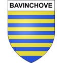 Bavinchove Sticker wappen, gelsenkirchen, augsburg, klebender aufkleber