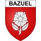 Pegatinas escudo de armas de Bazuel adhesivo de la etiqueta engomada