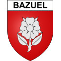Stickers coat of arms Bazuel adhesive sticker