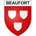Beaufort Sticker wappen, gelsenkirchen, augsburg, klebender aufkleber