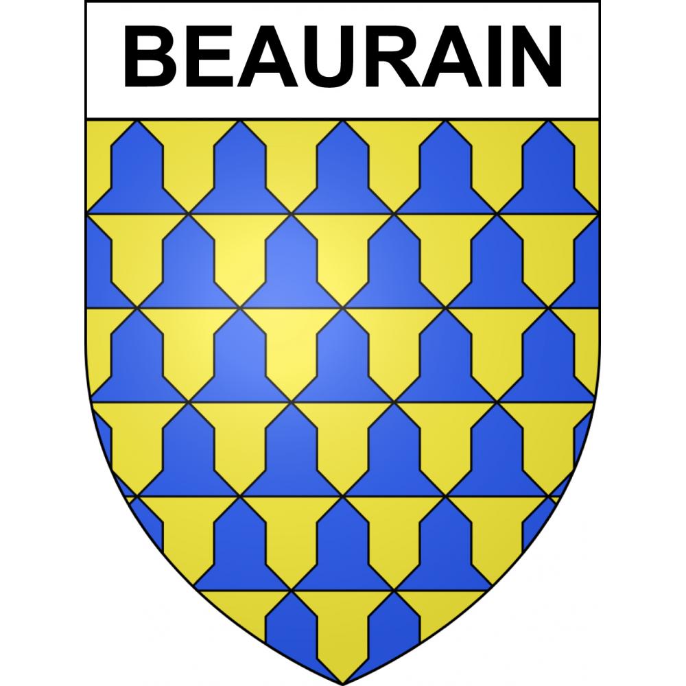 Adesivi stemma Beaurain adesivo