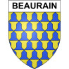 Stickers coat of arms Beaurain adhesive sticker