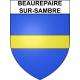 Stickers coat of arms Beaurepaire-sur-Sambre adhesive sticker