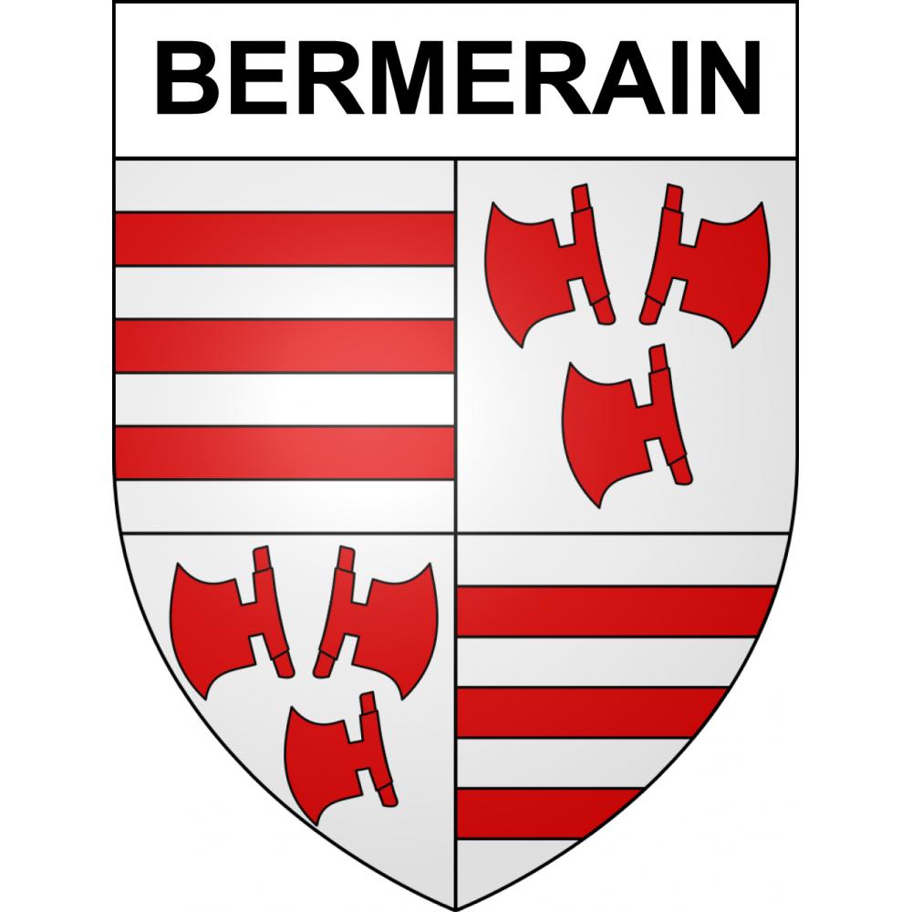 Bermerain Sticker wappen, gelsenkirchen, augsburg, klebender aufkleber