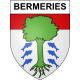 Stickers coat of arms Bermeries adhesive sticker