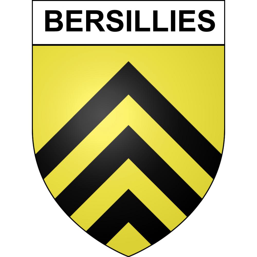 Bersillies Sticker wappen, gelsenkirchen, augsburg, klebender aufkleber