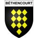 Béthencourt 59 ville sticker blason écusson autocollant adhésif