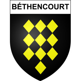 Béthencourt Sticker wappen, gelsenkirchen, augsburg, klebender aufkleber