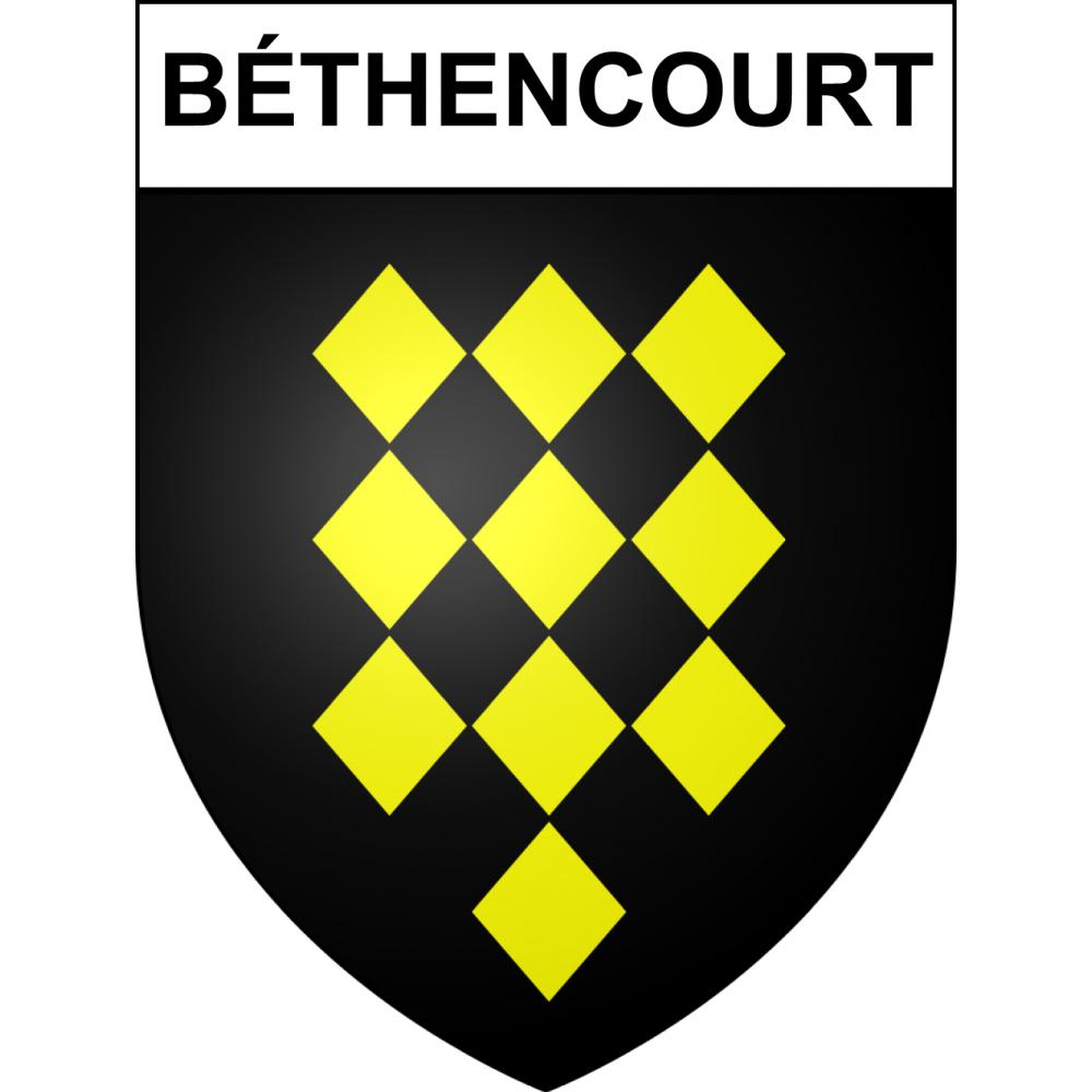 Béthencourt 59 ville sticker blason écusson autocollant adhésif
