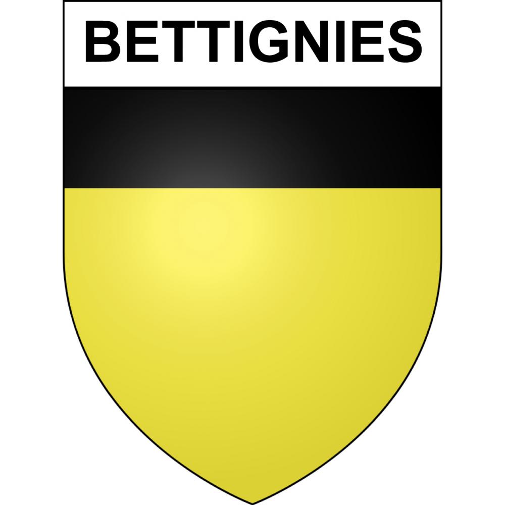 Bettignies Sticker wappen, gelsenkirchen, augsburg, klebender aufkleber