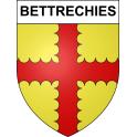 Bettrechies 59 ville sticker blason écusson autocollant adhésif