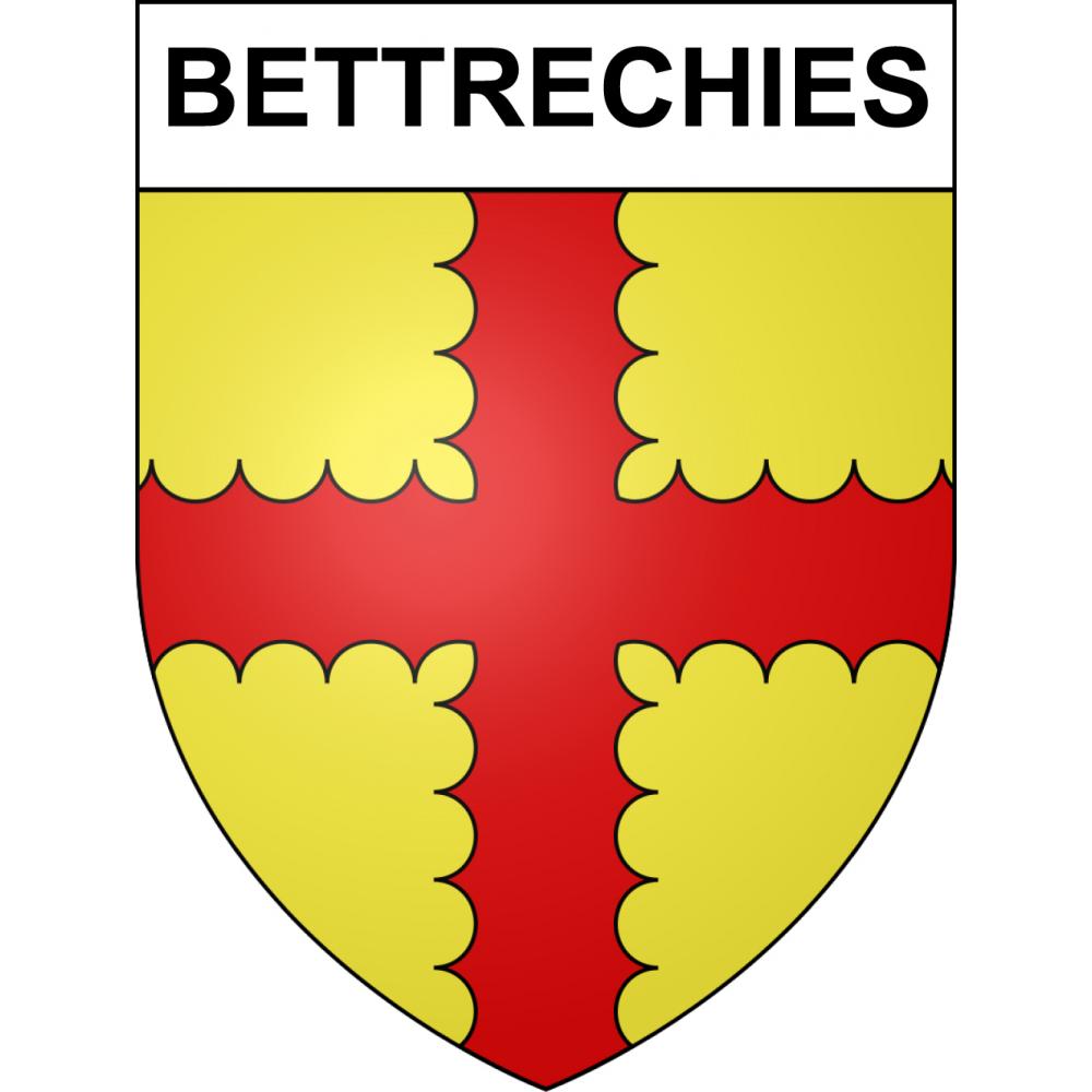 Adesivi stemma Bettrechies adesivo