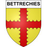 Stickers coat of arms Bettrechies adhesive sticker